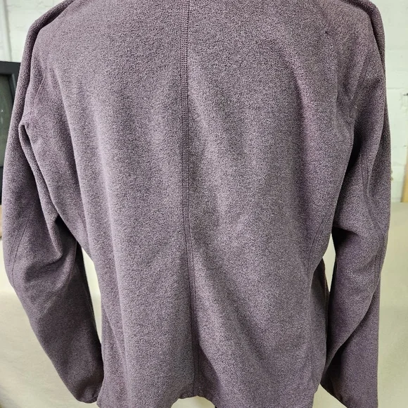 Northface Purple Fleece Zip Up XL - Picture 4 of 7